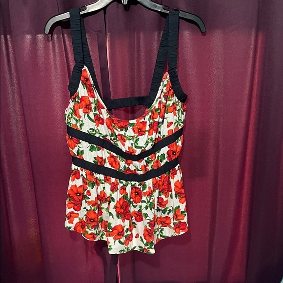 Anthropologie Tops - Anthropologie Maeve Floral Tank Top
